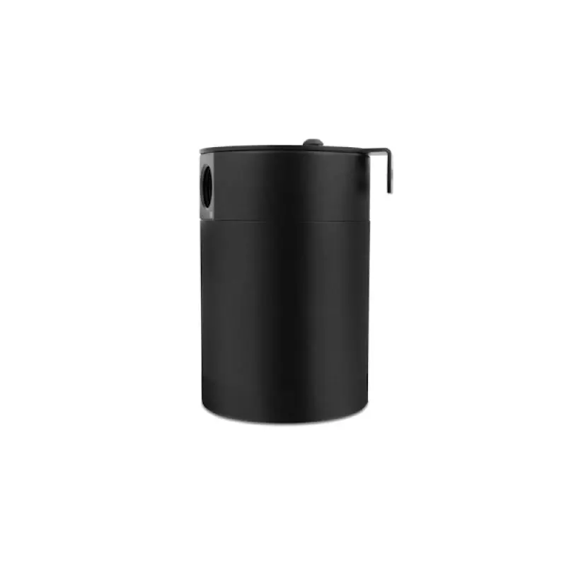 Mishimoto Compact Baffled Oil Catch Can 2-Port Black 1