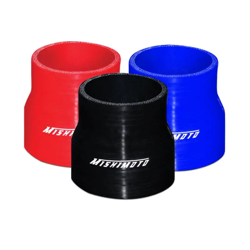 Mishimoto 63.5Mm To 76Mm Transition Coupler Black 1