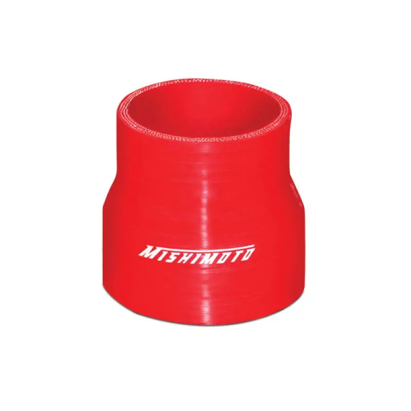 Mishimoto 63.5Mm To 76Mm Transition Coupler Red 1