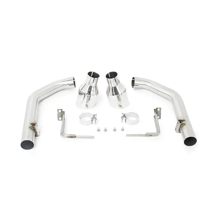 Ford Mustang 15+ Gt Race Axleback Polished Exhaust Mishimoto 1