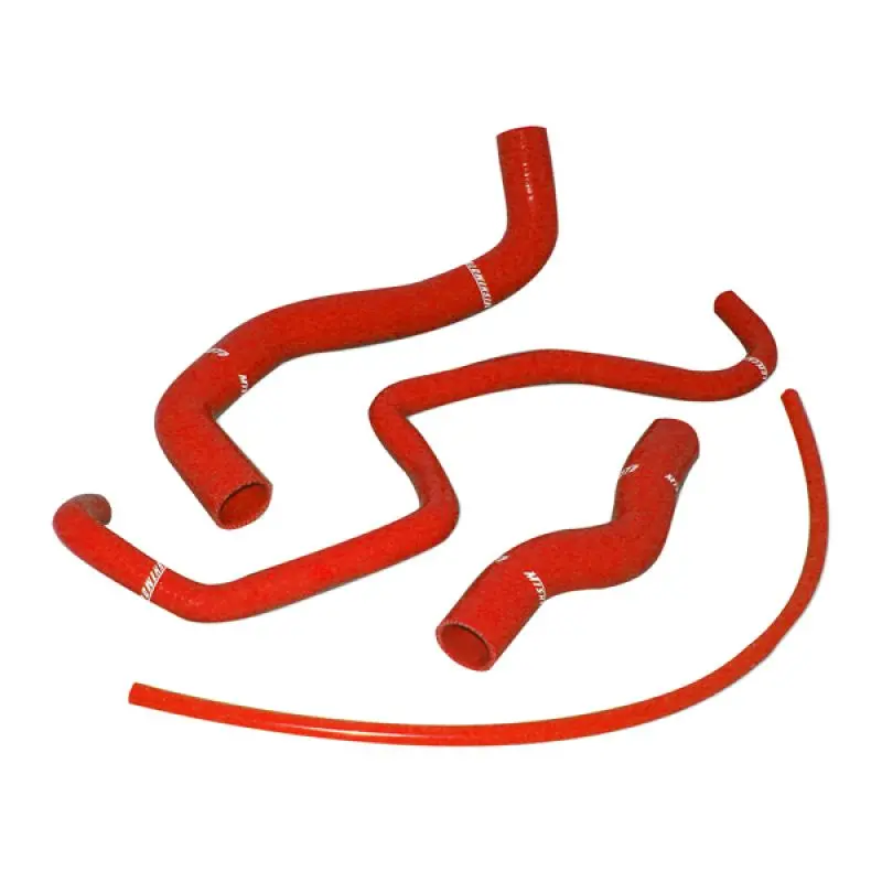 Nissan 350Z 03-06 Silicone Hose Kit Red Mishimoto 1