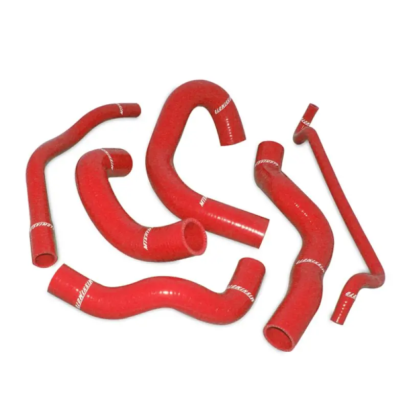 Ford Mustang 05-06 V8 Silicone Hose Kit Red Mishimoto 1