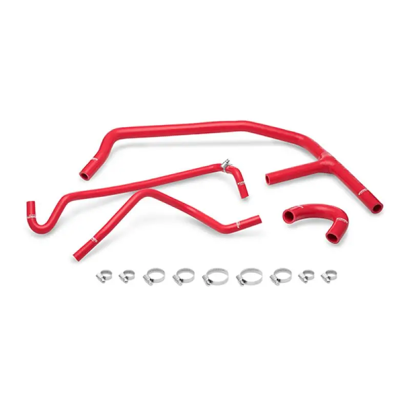 Ford Mustang 15+ Ecoboost Ancillary Hose Kit Red Mishimoto 1