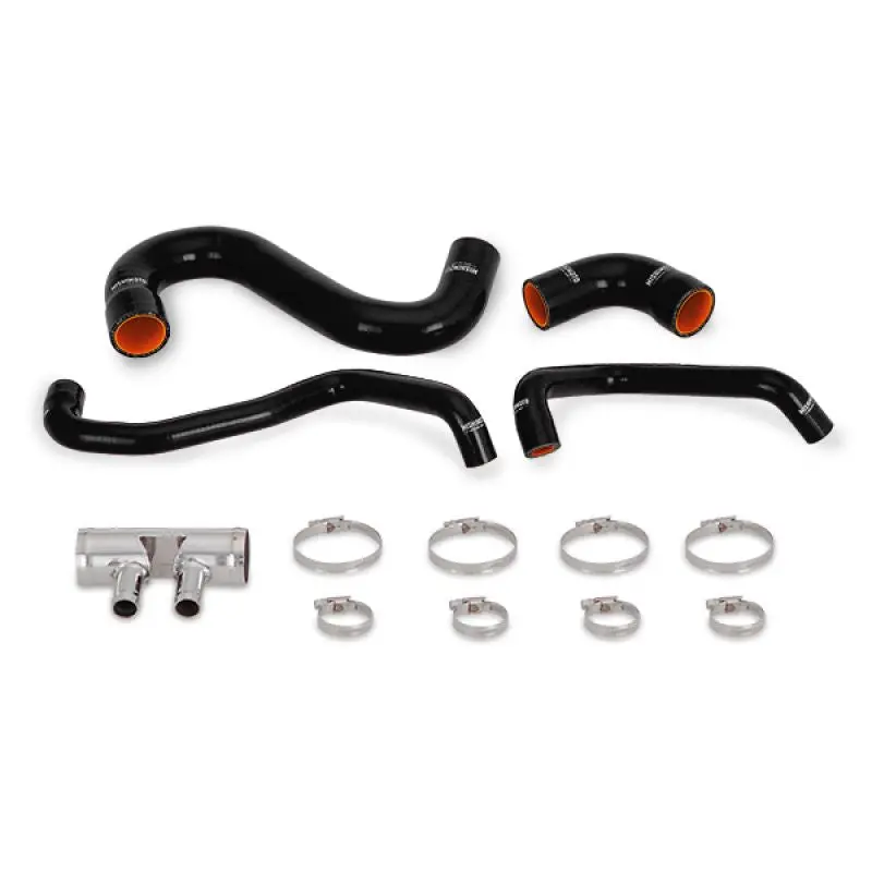 Ford Mustang 15+ Gt Lower Radiator Hose Black Mishimoto 1