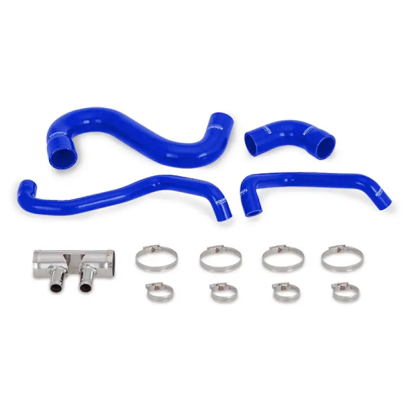Ford Mustang 15+ Gt Lower Radiator Hose Blue Mishimoto 1