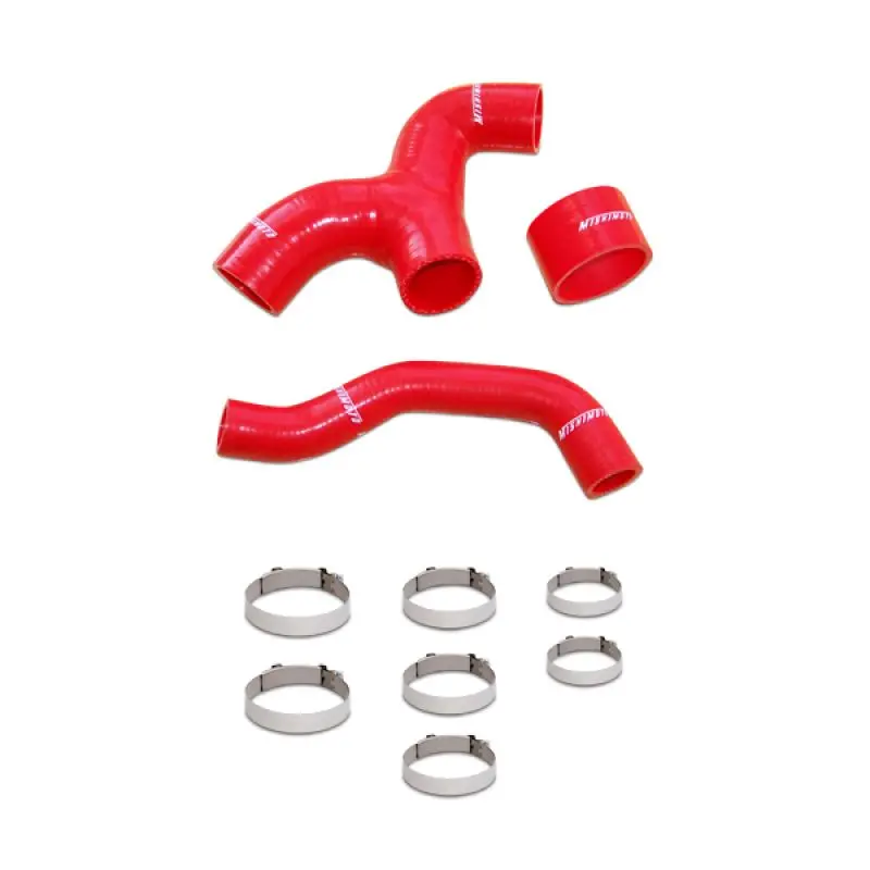 Subaru Impreza 01-05 Wrx Intercooler Hoses Red Mishimoto 1