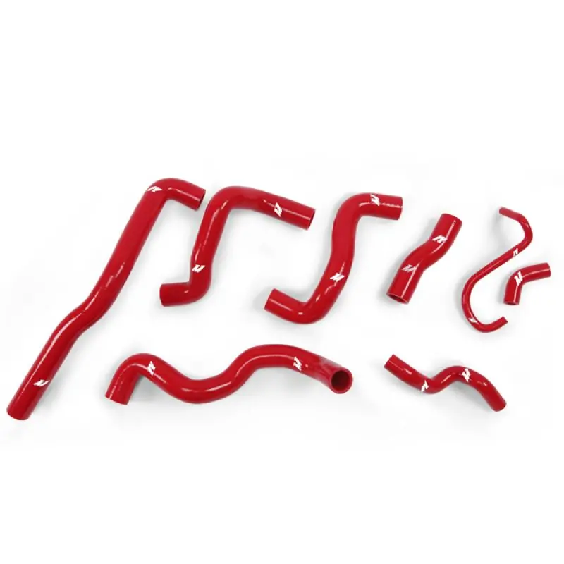Mini Cooper S 06-14 R55/56/57/58/59 Turbo Coolant Hoses Red 1