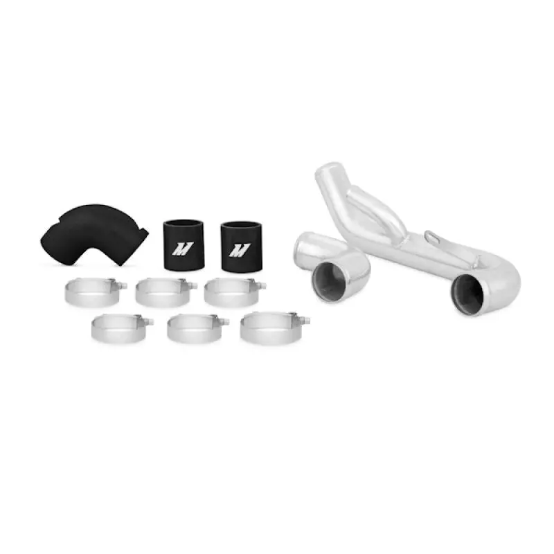 Mitsubishi Evo X Lower Intercooler Pipe Kit Black Mishimoto 1