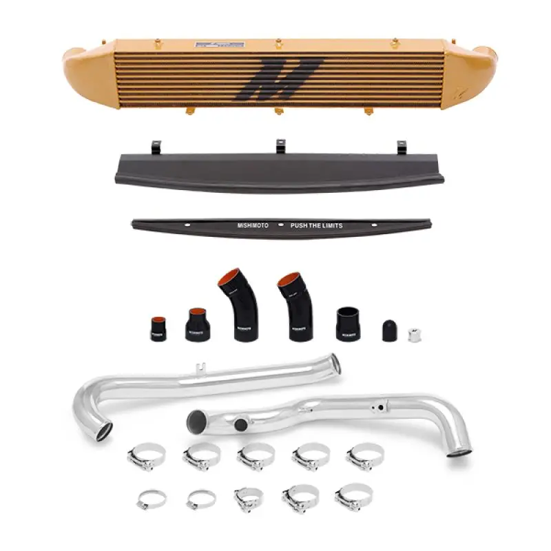 Ford Fiesta St 14+ Intercooler Kit Polished/Gold Mishimoto 1