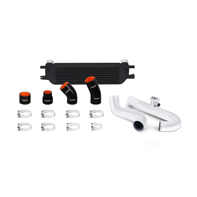 Ford Mustang 15+ Ecob. Intercooler Black/Polished Mishimoto 1