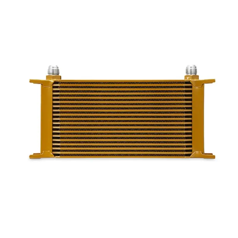 Universal 19 Row Oil Cooler Gold Mishimoto 2