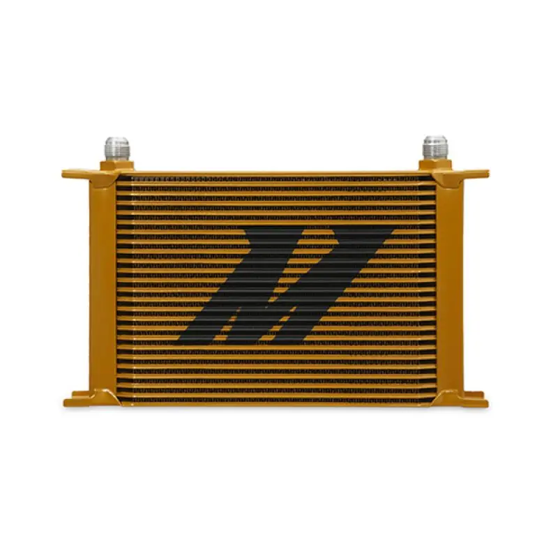 Universal 25-Row Oil Cooler Gold Mishimoto 1