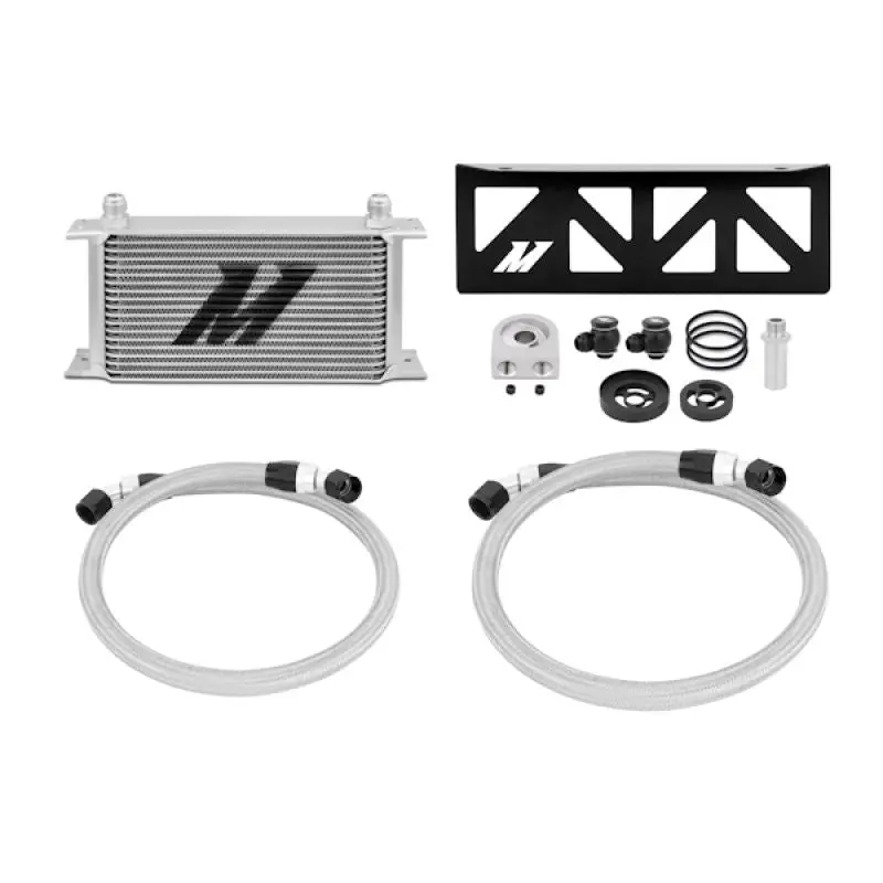 Subaru Brz / Toyota Gt86 Oil Cooler Kit Silver Mishimoto 1