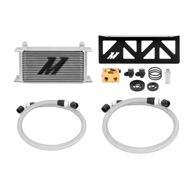 Subaru Brz / Toyota Gt86 Oil Cooler Kit Thermostatic Silver 1