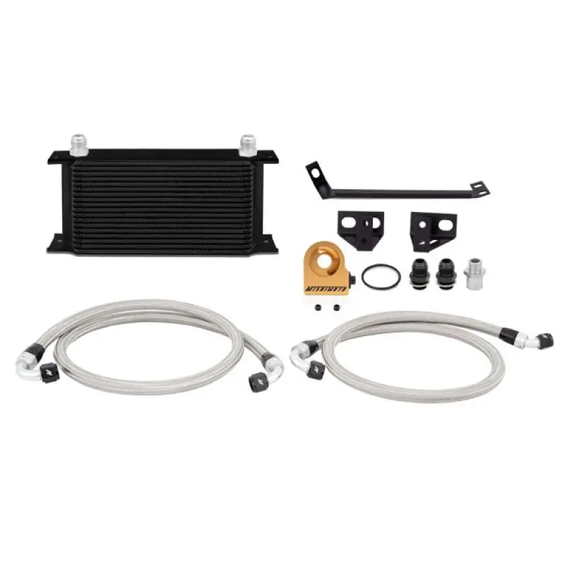 Ford Mustang 15+ Ecob. Thermost. Oil Cooler Black Mishimoto 1