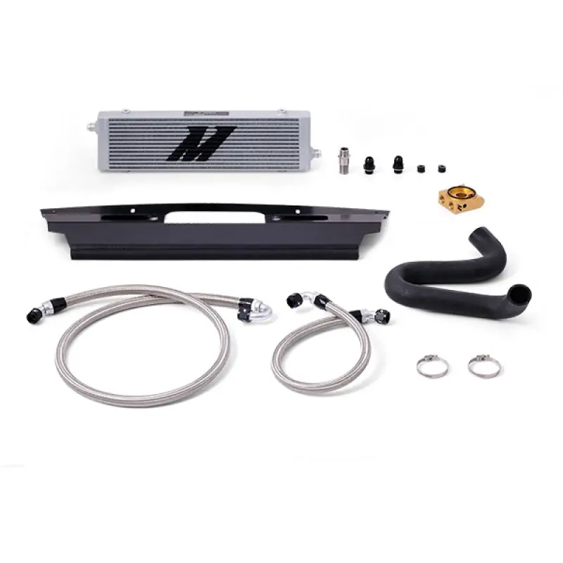 Ford Mustang 15+ Gt Oil Cooler Kit Silver Mishimoto 1
