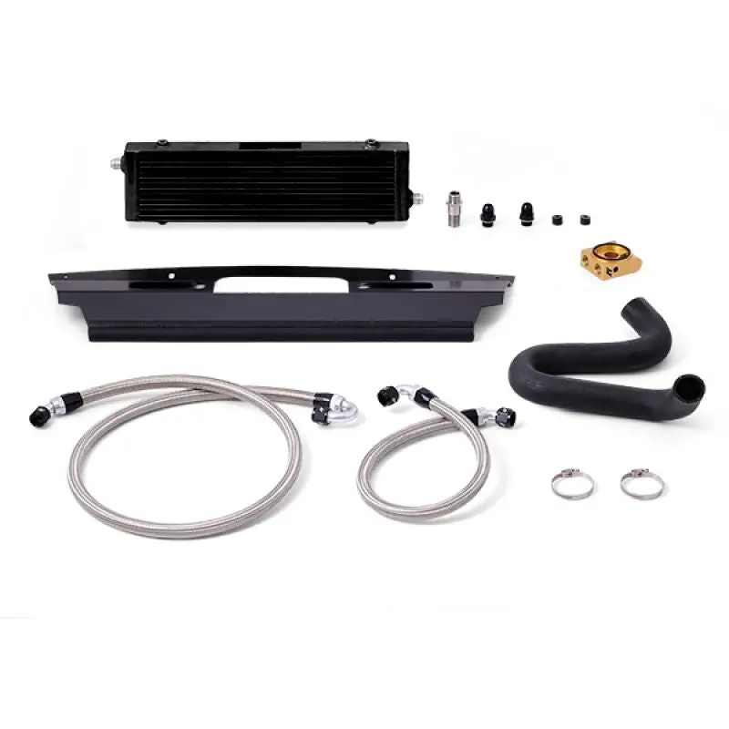 Ford Mustang 15+ Gt Oil Cooler Kit Black Mishimoto 1