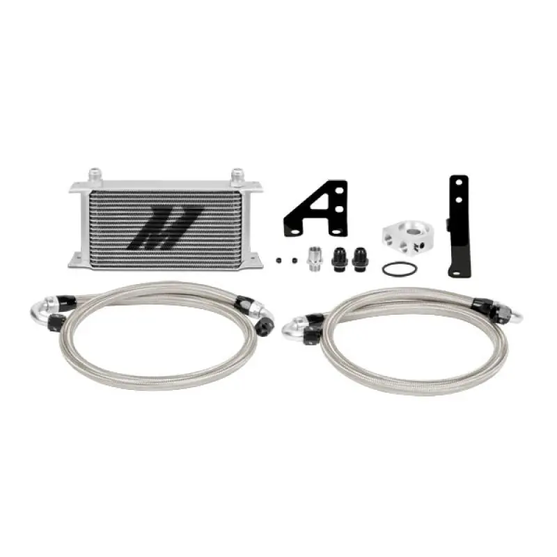 Subaru Wrx/Sti 15+ Oil Cooler Kit Silver Mishimoto 1