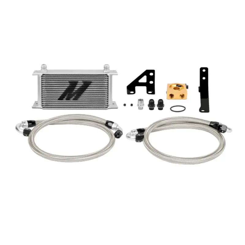 Subaru Wrx/Sti 15+ Oil Cooler Thermostatic Silver Mishimoto 1