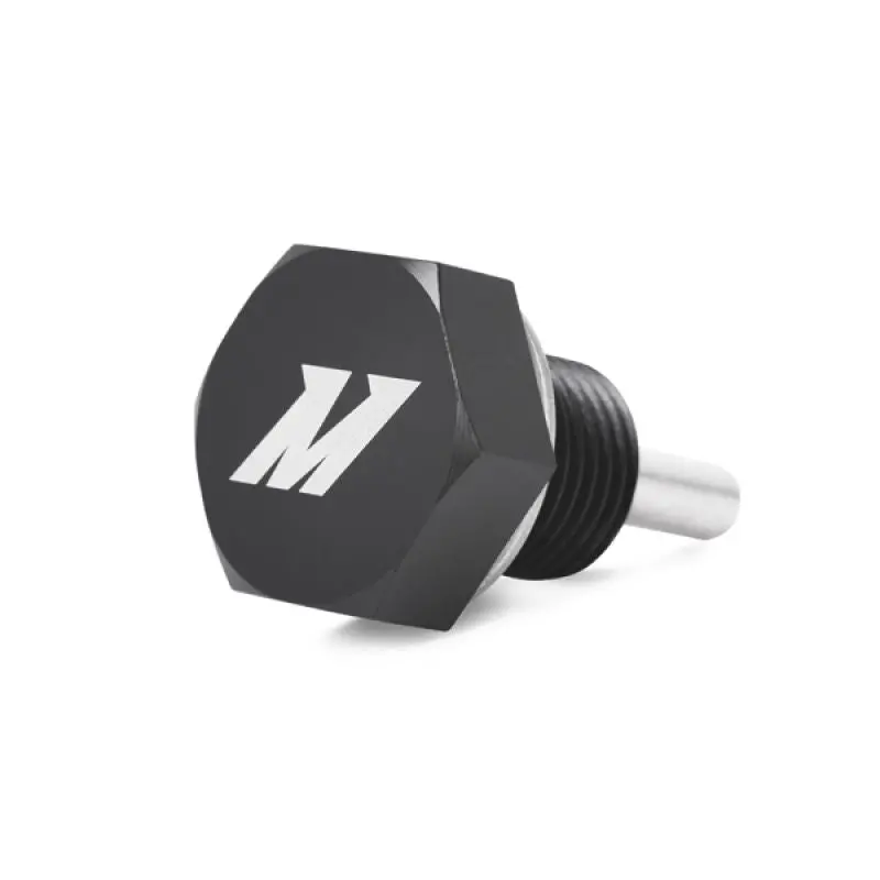 Universal Magnetic Oil Drain Plug M16 X 1.5 Black Mishimoto 1