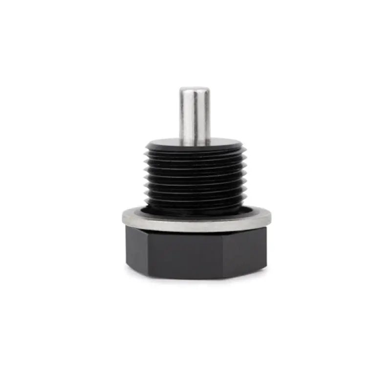 Universal Magnetic Oil Drain Plug M20 X 1.5 Black Mishimoto 1