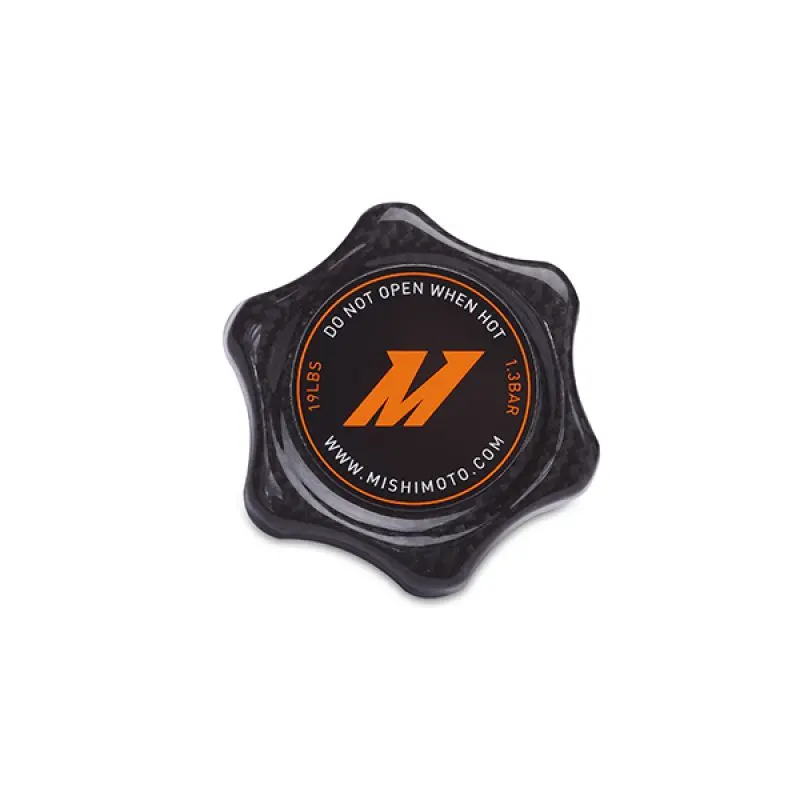 1.3 Bar Carbon Fiber Radiator Cap Small (Import) Mishimoto 1