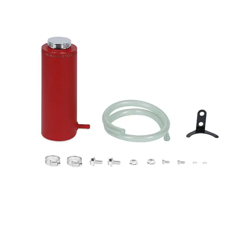 Universal Aluminum Coolant Reservoir Tank Red Mishimoto 1
