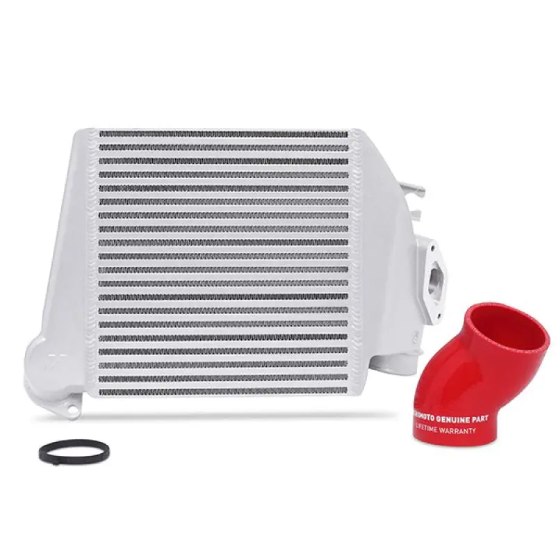 Subaru Wrx 08-14 Top-Mount Intercooler Kit Silver/Red 1