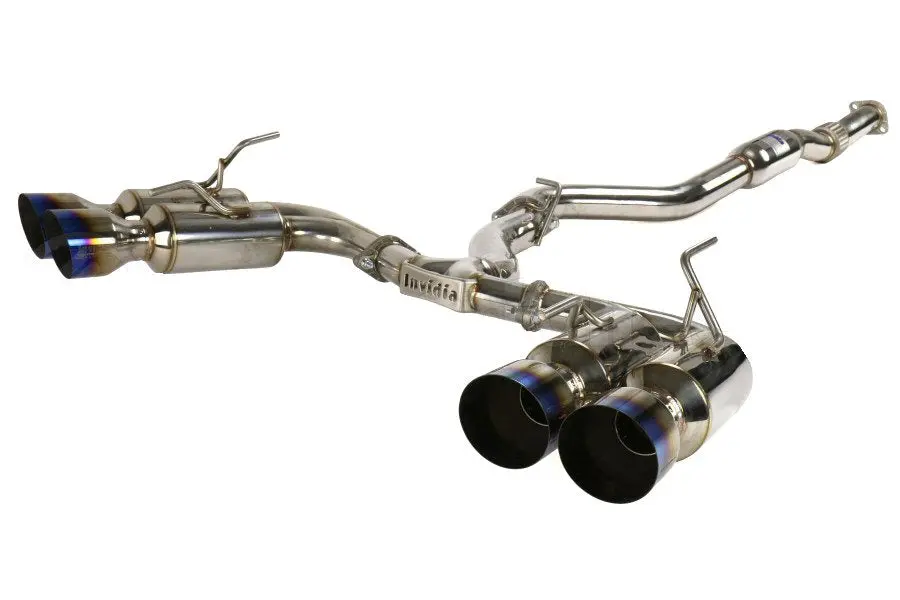 Subaru Impreza 08+ Gh/Gr R400 Catback Titanium Tips Invidia 1