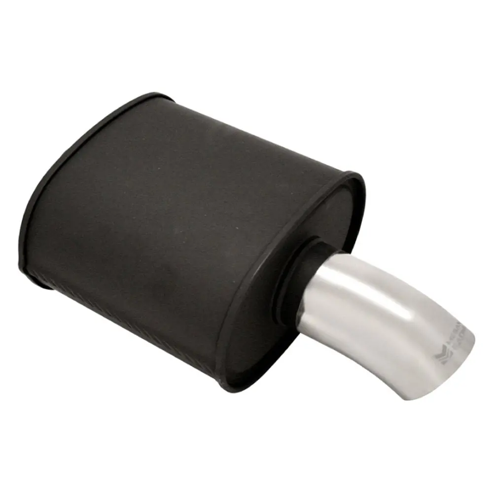 M-Fgb 2.5 Inch Megan Racing Uni Muffler Curved 3.5 Ss Tip 1