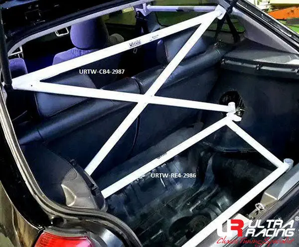 Honda Civic Ek 96-00 3D/Hb Ultraracing 4Point X-Bar Crossbar 1