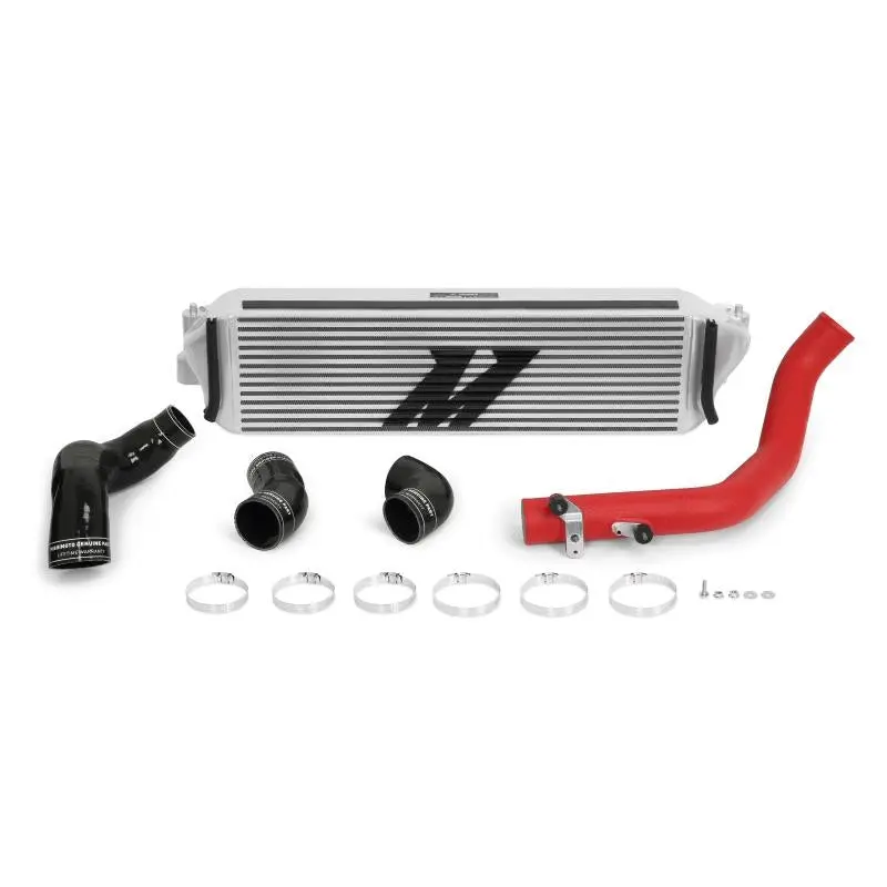 Honda Civic 17+ Fk8 Typer Intercooler Mishimoto Silver/Red 1