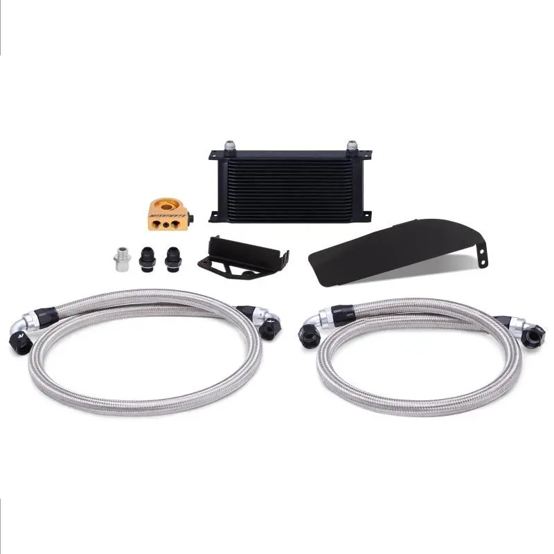 Honda Civic 17+ Fk8 Typer Oil Cooler Kit Mishimoto Black 1