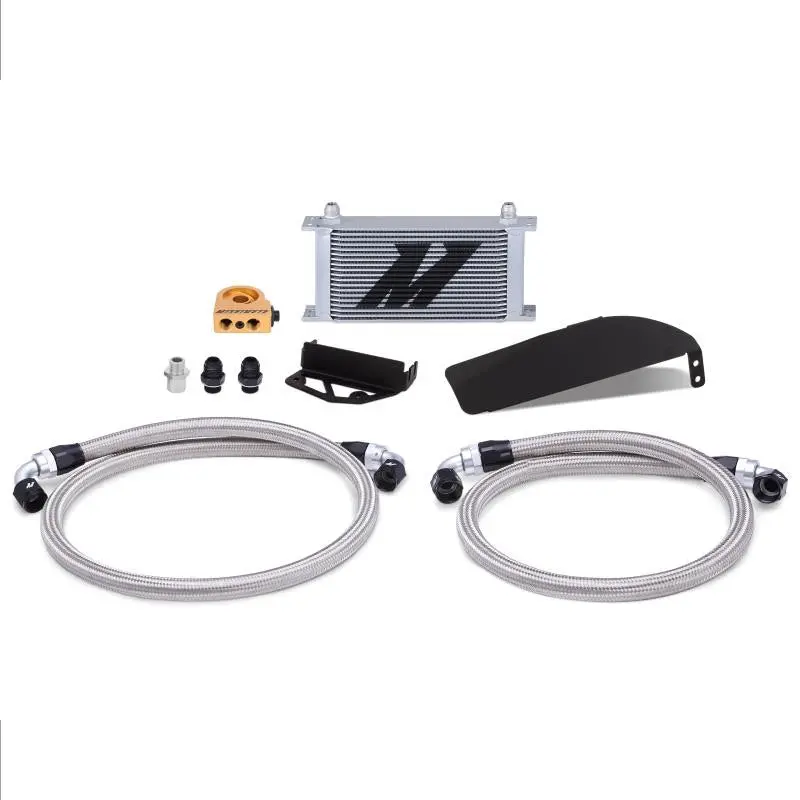 Honda Civic 17+ Fk8 Typer Oil Cooler Kit Mishimoto Silver 1