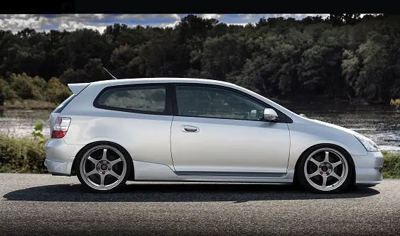 Honda Civic 3D 01-06 Side Skirts Type-R Look [Autor] 1