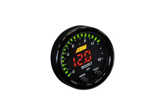 Aem Gauge X Gauge Kit, Fuel Boost 15 Psi 1