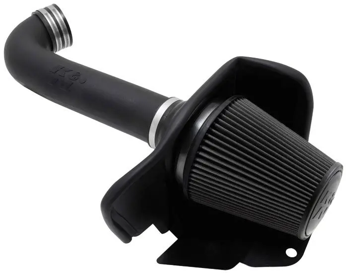 K&N - Performance Air Intake System - Dryflow Intake; Jeep Grand Cherokee/Durango V8, 2011-22 (30-1563) 1