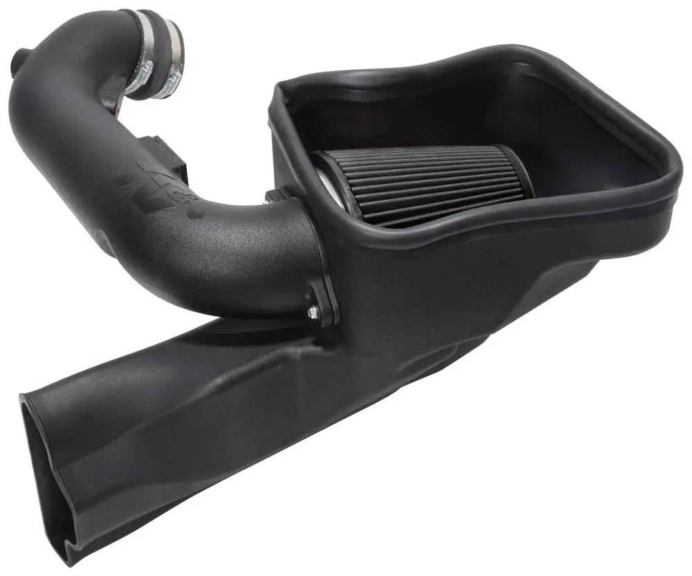 K&N - Performance Air Intake System - Dryflow Air Intake System; Ford Mustand Gt V8-5.0L F/I, 2018-23 (30-2605) 1