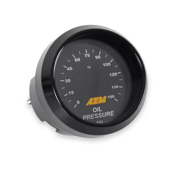 Aem Gauge Gauge Kit, Oil Press 150 Psi 1