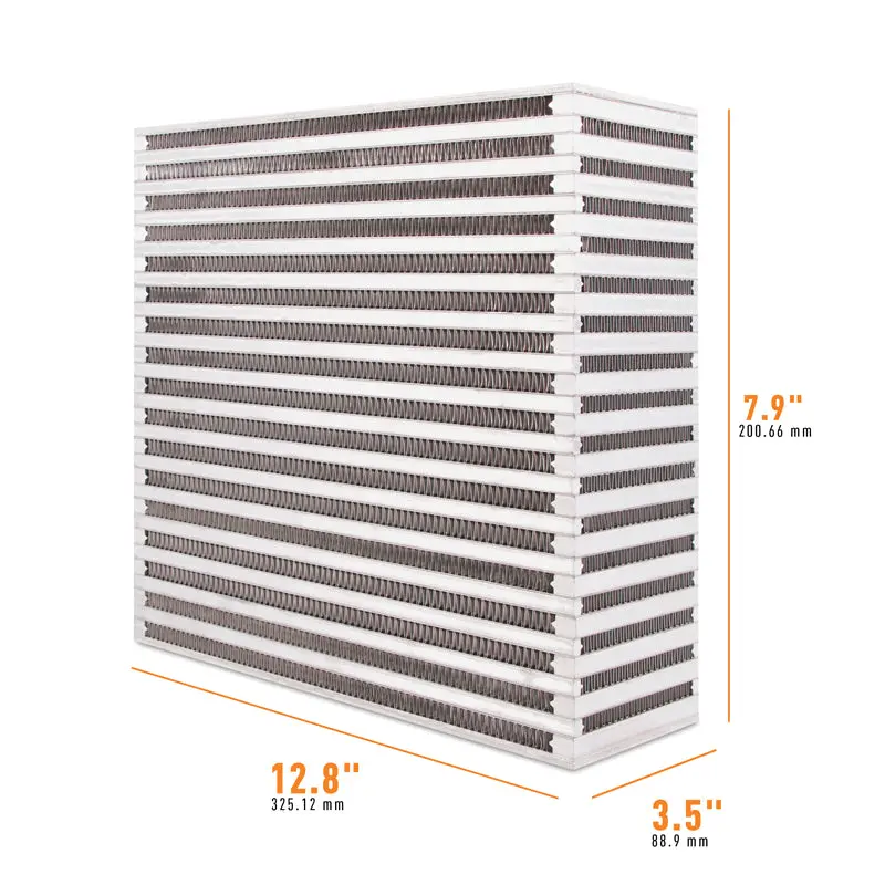 Universal Air-To-Air Race Intercooler Core, 12.80" X 7.90" X 3.50" 1