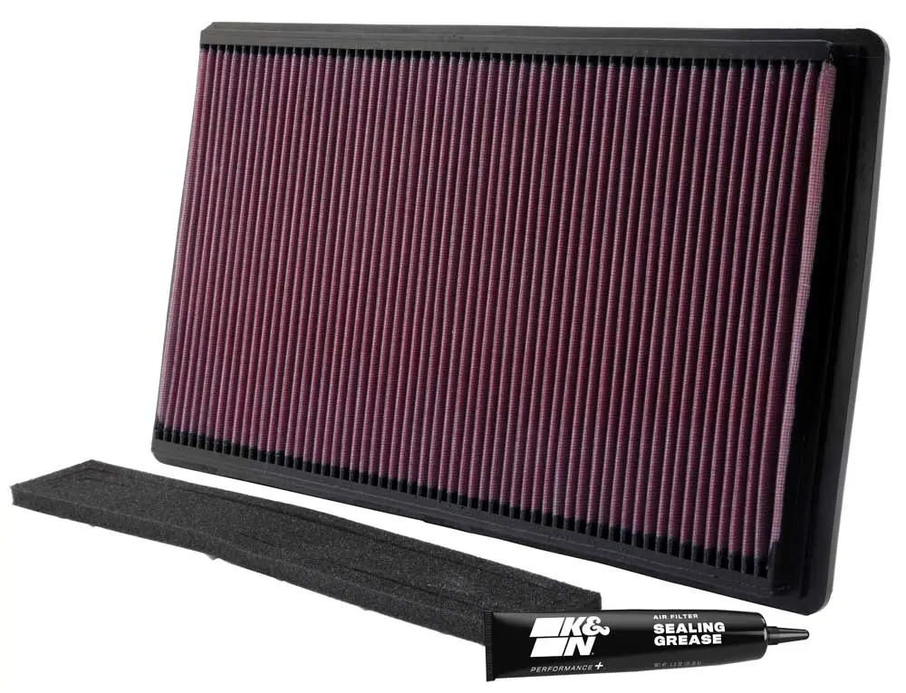 K&N - Replacement Air Filter - Chevrolet Corvette V8-5.7L F/I, 1990-1996 (33-2035) 1