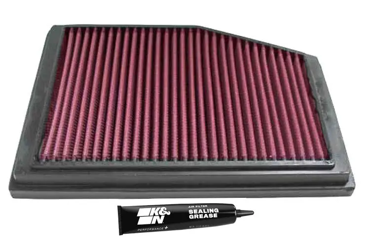 K&N - Replacement Air Filter - Porsche Boxster 2.5L H6 96-99, 2.7/3.2L H6 99-04 (33-2773) 1