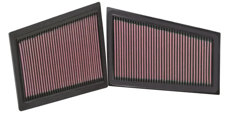 K&N - Replacement Air Filter - Mercedes C280/320 V6-3.0L Dsl, 2005-2009 (2 Per Box) (33-2940) 1
