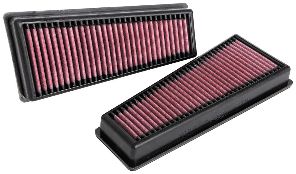K&N - Replacement Air Filter - Mercedes Benz E63 Amg V8-4.0L F/I; 2017-2025 (2 Per Box) (33-3140) 1
