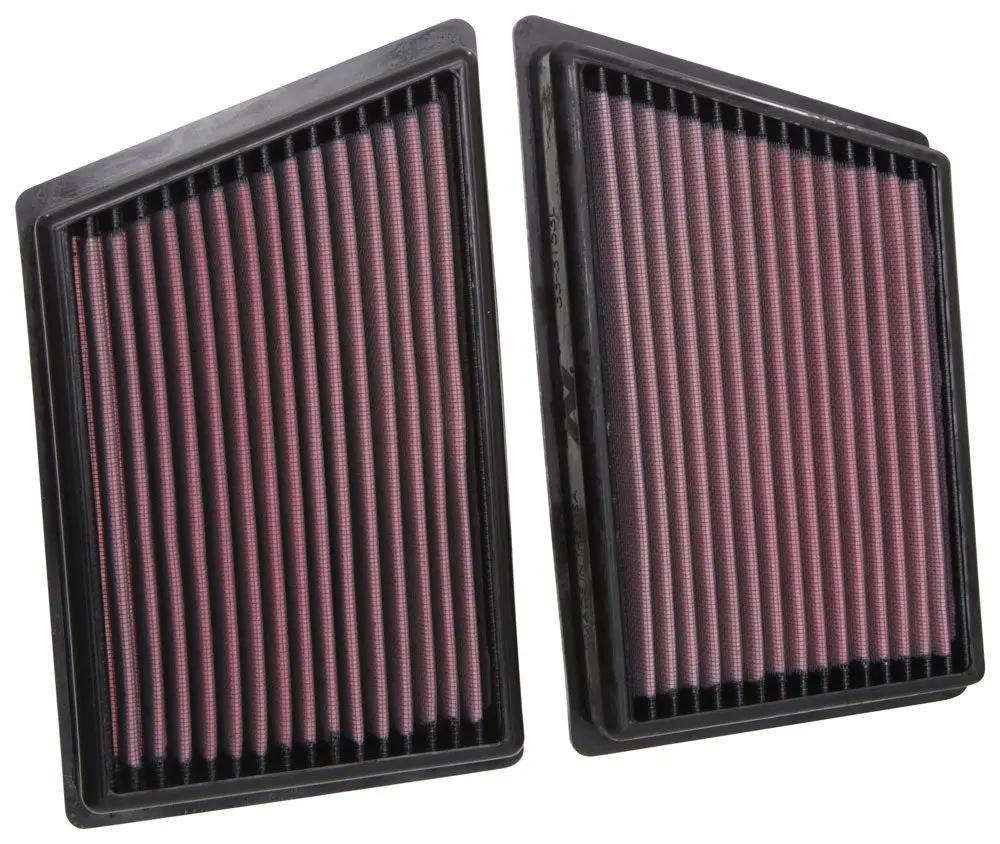 K&N - Replacement Air Filter - Porsche 911 H6-3.0L F/I; 2019-2020 (2 Per Box) (33-3153) 1