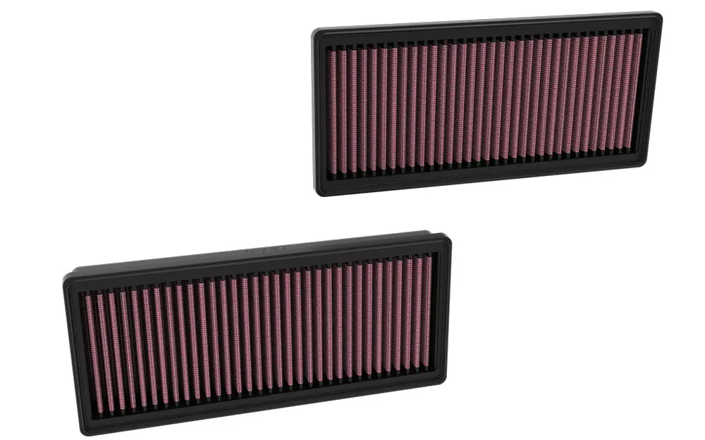 K&N - Replacement Air Filter - Mercedes Benz S560 V8-4.0L F/I, 2017-2021 (2 Per Box) (33-3183) 1