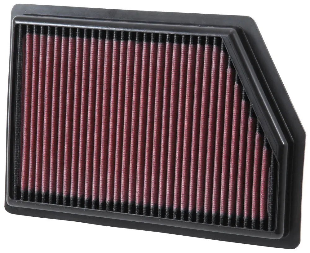K&N - Replacement Air Filter - Jeep Cherokee V6-3.2L F/I; 2014-2018 (33-5009) 1
