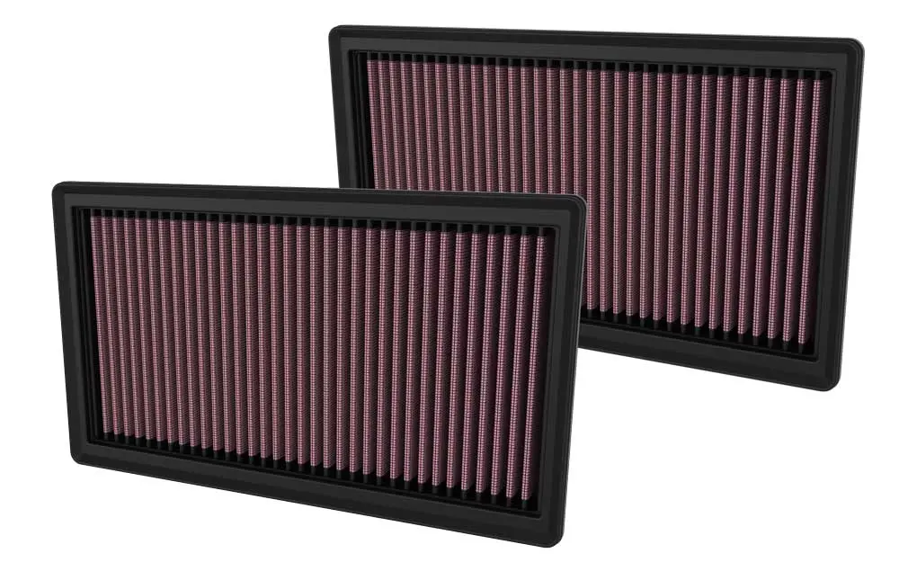 K&N - Replacement Air Filter - Land Rover Range Rover V8-4.4L F/I; 2022 (2 Per Box) (33-5134) 1