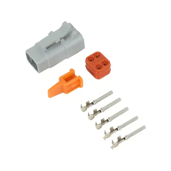 Aem Gauge Connector Kit, 4-Wy, Dtm Plug 1