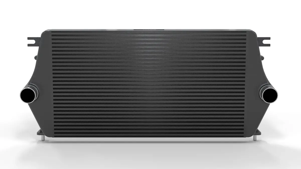 Nissan Titan Xd Cummins Intercooler, 2016-2019, Black 1